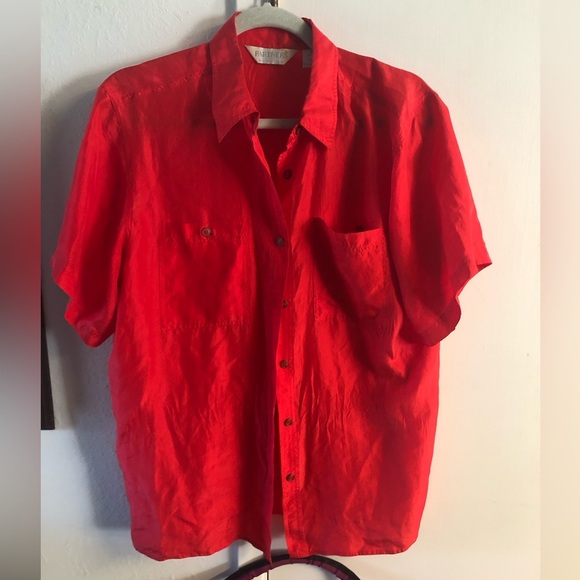 1990s Partners by Mervyn’s Washable Silk Top- 832 $35 or $30 w/offer - Picture 1 of 4